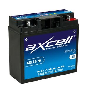 AXCELL ind&iacute;t&oacute;akkumul&aacute;tor 12V-20A (118120068/0 helyettes&iacute;tő)
